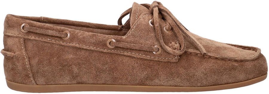 Nelson suède bootschoenen taupe