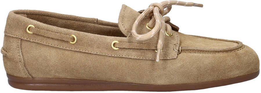 Nelson suède bootschoenen taupe