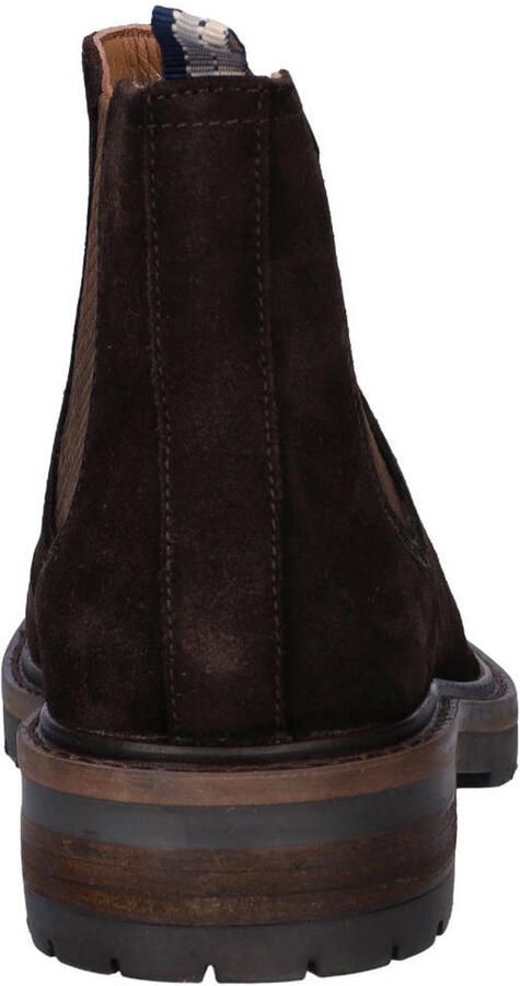 Nelson suède chelsea boots bruin - Foto 3