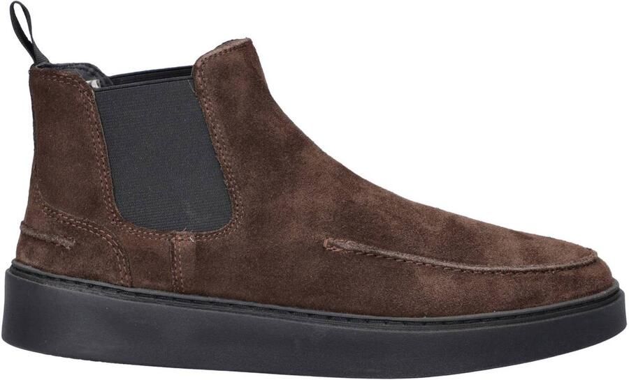 Nelson suède chelsea boots bruin