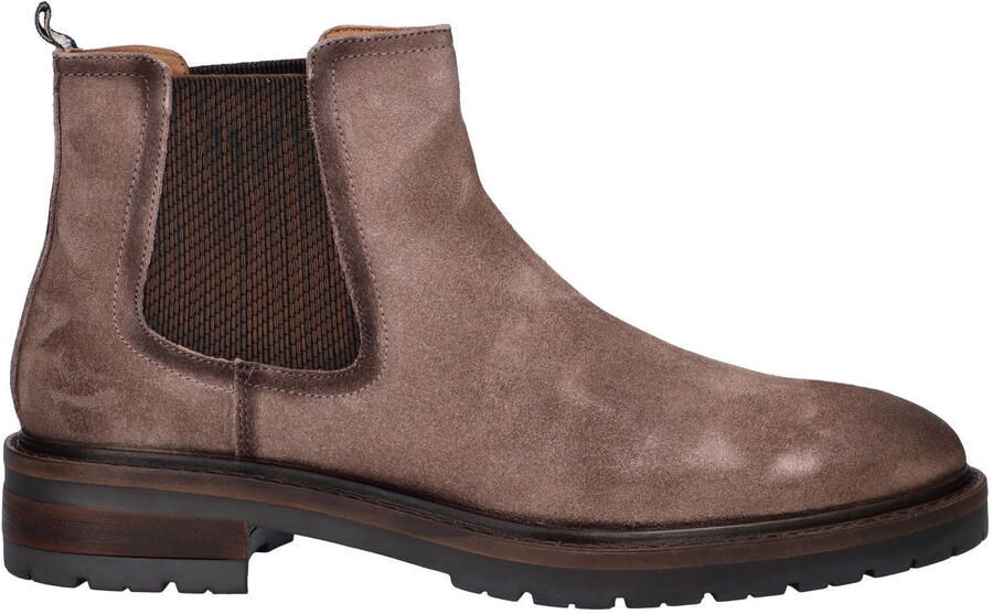Nelson suède chelsea boots taupe