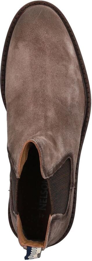 Nelson suède chelsea boots taupe - Foto 3