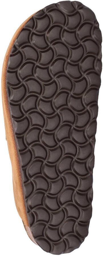 Nelson suède clogs met franjes cognac - Foto 3