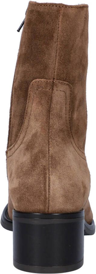 Nelson suède enkellaarzen taupe