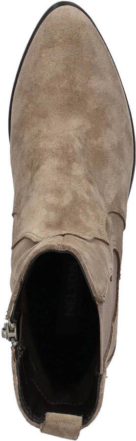 Nelson suède enkellaarzen taupe - Foto 3