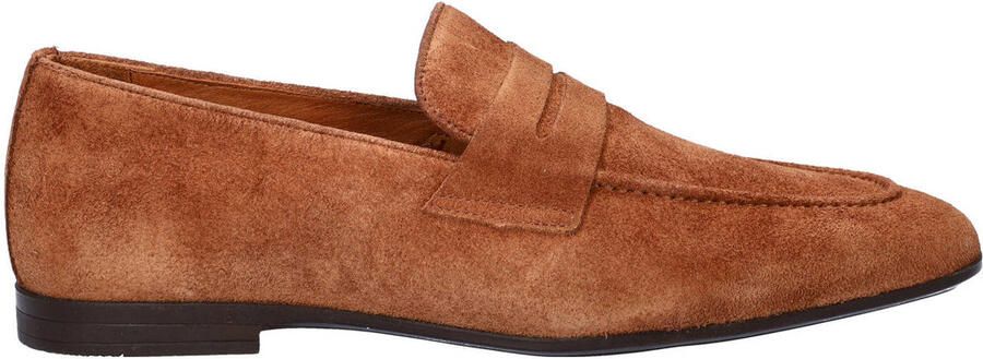 Nelson suède loafers cognac
