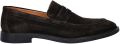 Nelson suède loafers donkerbruin - Donkerbruin