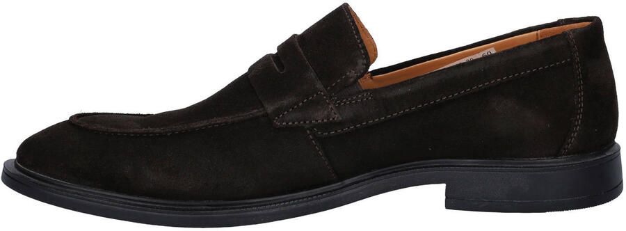 Nelson suède loafers donkerbruin - Foto 3
