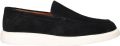 Nelson suède loafers zwart - Zwart