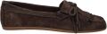 Nelson suede mocassins bruin - Donkerbruin