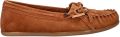Nelson suède mocassins cognac - Cognac