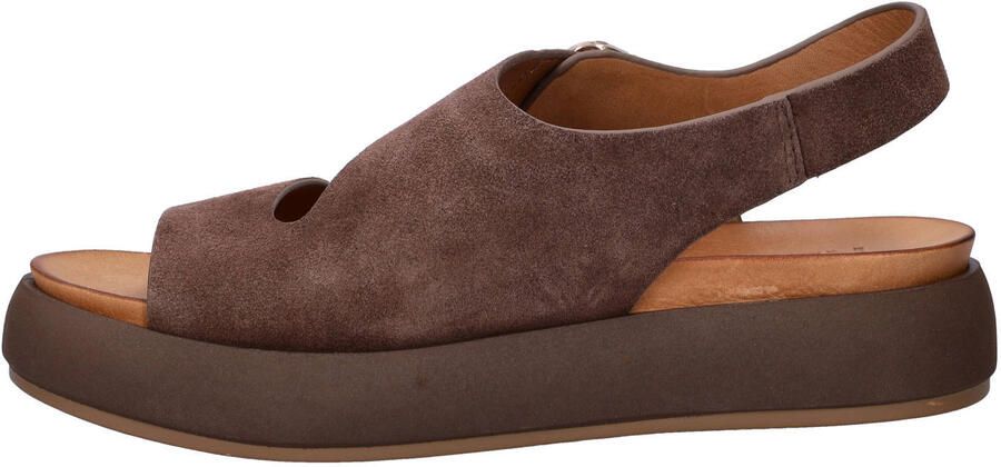 Nelson suède sandalen bruin - Foto 3