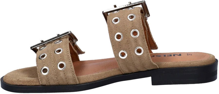 Nelson suède slippers beige - Foto 3