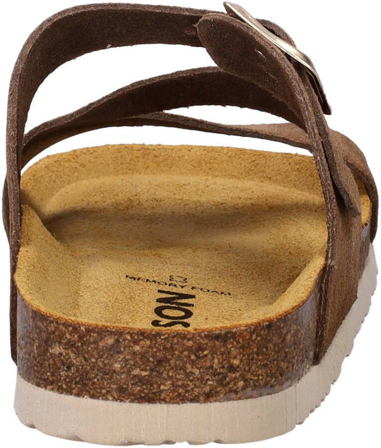 Nelson suède slippers bruin - Foto 2