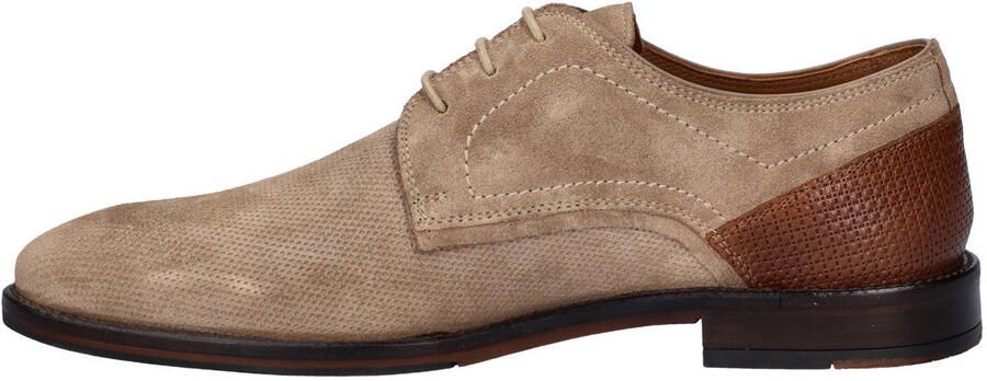 Nelson suède veterschoenen beige - Foto 3