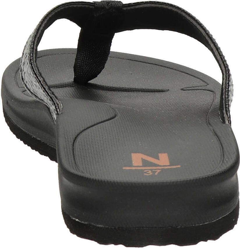 Nelson teenslippers zwart - Foto 2