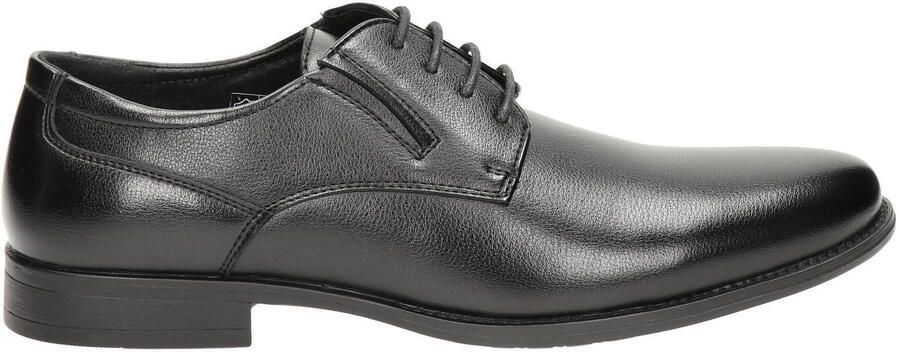 Nelson veterschoenen zwart