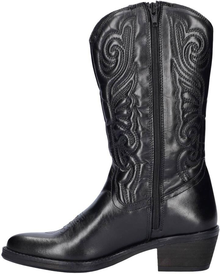 Nelson western leren cowboy boots zwart - Foto 2