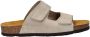 Nelson nubuck slippers beige - Thumbnail 1