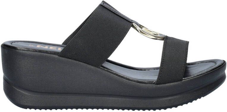 Nelson slippers zwart