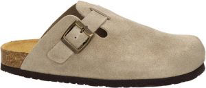 Nelson suède clogs beige