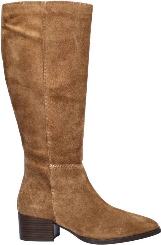 Nelson suède hoge laarzen camel