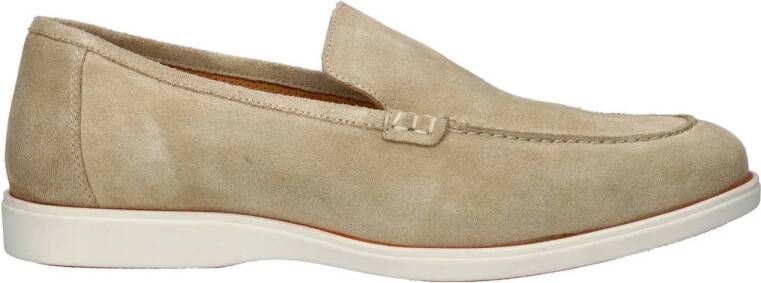 Nelson suède loafers beige