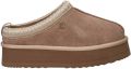 Nelson suède pantoffels taupe - Bruin