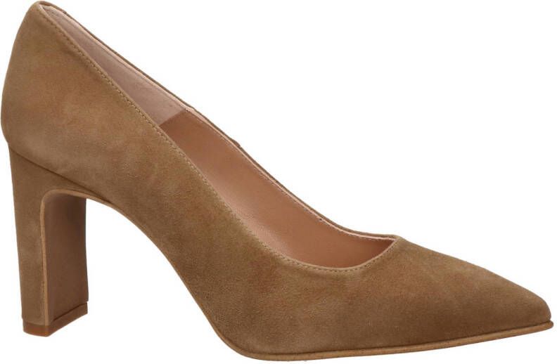 Nelson suède pumps beige