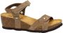 Nelson suède sandalen beige - Thumbnail 1