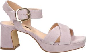 Nelson suède sandalettes roze