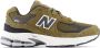 New Balance 2002 sneakers olijfgroen grijs - Thumbnail 1