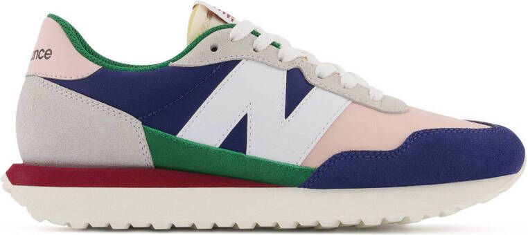 New Balance 237 sneakers donkerblauw roze groen