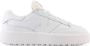 New Balance Hardloopschoenen Geïnspireerd White Dames - Thumbnail 1