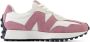 New Balance Roze Sneakers Ronde Neus Tech Stof Multicolor Dames - Thumbnail 1