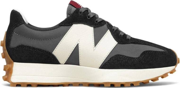 New Balance 327 Dames Schoenen Zwart Maat: 36.5 Synthetisch Leer Polyamide Foot Locker