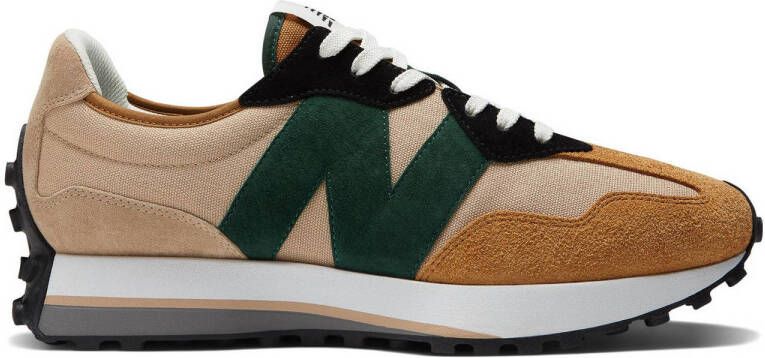 New Balance 327 sneakers camel groen