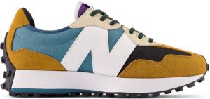 New Balance 327 sneaker met leren en suède details