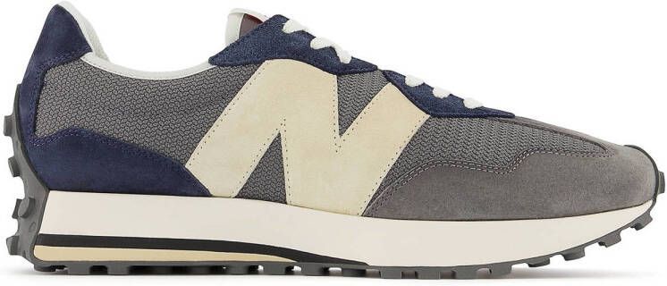 New Balance 327 sneakers grijs ecru blauw