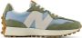 New Balance 327 sneakers olijfgroen lichtblauw ecru - Thumbnail 1