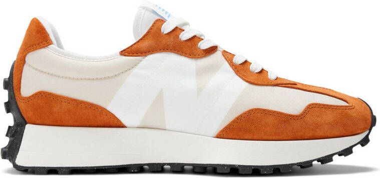 New Balance Unisex Suède en Mesh Sneakers Orange