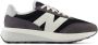 New Balance 370 sneakers antraciet zwart ecru - Thumbnail 1