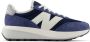 New Balance 370 sneakers donkerblauw blauw wit - Thumbnail 1