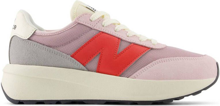 New Balance 370 sneakers lila rood