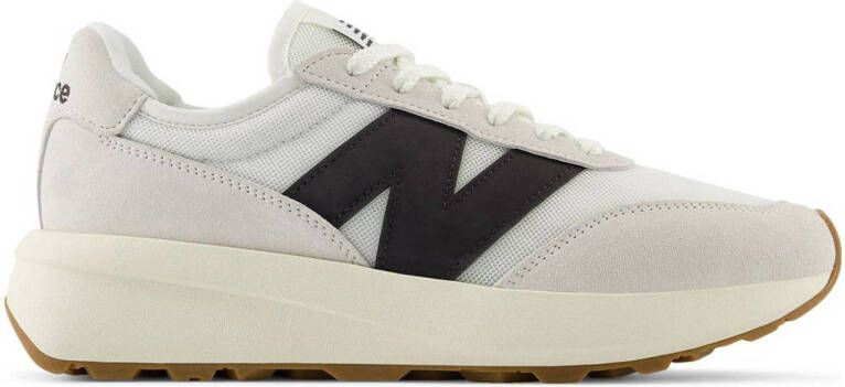 New Balance 370 sneakers offwhite zwart