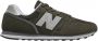 New Balance ML373 D Heren Sneakers Green White - Thumbnail 1