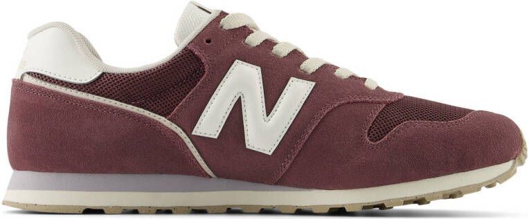 New Balance 373 V2 sneakers donkerrood ecru