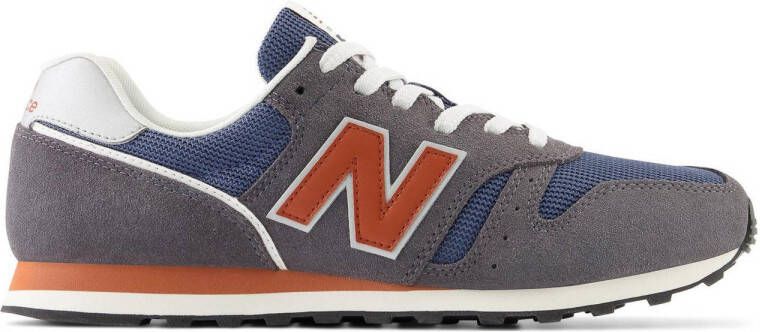 New Balance 373 V2 sneakers grijs oranje blauw