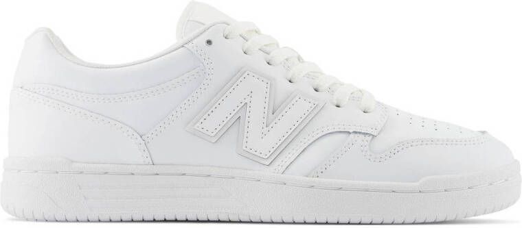 New Balance BB480 leren sneakers wit
