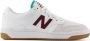 New Balance 480 sneakers wit donkerrood aqua Leer Meerkleurig 36 - Thumbnail 1